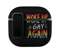 Woke Up Gay Again Slim Compatible with Airpods 4 Case Protective Hard Cover Skin