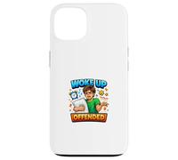 Woke Up Offended Funny Morning Mood Character Case for iPhone 13