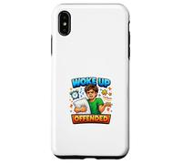 Woke Up Offended Funny Morning Mood Character Case for iPhone XS Max