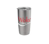 Woke Zero Ironic Anti Wroke Design Stainless Steel Insulated Tumbler