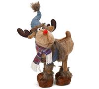 WOKEISE Christmas Reindeer Gnome Plush - Meaningful Design, Super Cute Decor, Unique Xmas Gift for Indoor and Outdoor Festive Decorations