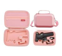 WOKEMA Father&I Gimbal Osmo Mobile 7P/7 Stabilizer Accessories Only (Carry-ing) Protective Case Box Hard Storage Bag Holder for DJI Osmo Mobile 7P Counter Weight Crossbody&Two Way Zipper, Peachy Pink