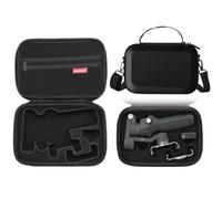 WOKEMA Father&I Gimbal Osmo Mobile 7P /7 Stabilizer Accessories Only (Carry-ing) Protective Case Box Hard Storage Bag Holder for DJI Osmo Mobile 7 Pro/7 Counter Weight Crossbody&Two Way Zipper, Black