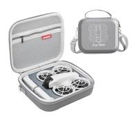 WOKEMA Neo Case, Carrying Case for DJI Neo(One of the most Portable & Storage Protective PU Shoulder Bag for DJI Neo Fly More Drone & Accessories)