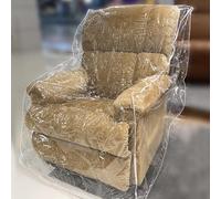 wokire Clear Plastic Recliner/Armchair Chair Covers Protectors, Heavy Duty PVC Waterproof Shield Cover for Large Sofa, Vinyl Furniture Covers for Anti Cat Dog Scratching (1 Pack)