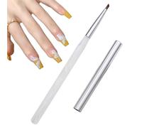 WOKOTO 1 Pcs Triangular Pyramid Nail Brush For Acrylic Nails Acrylic Brushes For Nails Art Triangle Brushes Painting Nails Polish Brushes Detail Nail Painting Brushes Tools Tools Nail Liner Brushes