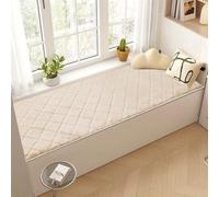 Wokuaile Soft Area Rug for Livingroom Bedroom Ultra Soft Fuzzy Furry Rug Shaggy Plush for Teens Dorms Kids Nursery Room Bay Window Beige, 80 x 180 cm
