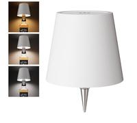 WOKWOYIO Wireless Bottle Lamp， Wireless Lamps Rechargable, Touch Control Stepless Dimming 3 Color Temperatures Bottle Lamp Kit Lampshade for Bar,Restaurant，Room Decor