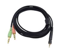 Wokyo Gaming Headphone Cable, Upgrade Headphone 3.5mm and 2.5mm Plug Wire Compatible for Sennheiser Game One PC 373D GSP 350 GSP 500