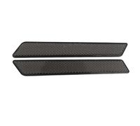 Wokyo Hard Saddlebag Reflector Inserts Gray Fit for Harley Davidson 2014-2025 Street Glide Electra Glide Road King Touring Models, Latch Cover Reflectors for Side Visibility