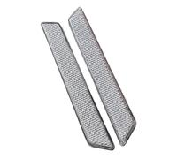 Wokyo Stick-On Saddlebag Reflector Inserts, White Saddlebag Latch Cover Reflectors Suitable for Harley Davidson 2014-2025 Road Glide Street Glide Road King Ultra Limited