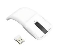 Wokyo Ultra Slim Wireless Mouse Microsoft Mouse Ergonomic Foldable Mouse Comfortable to Use Easy to Carry White