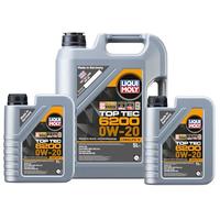 WOL 0W20 Top Tec 6200 Synthetic Technology 20789 Engine Oil ACEA C5 Low Friction Car Oil (7L)