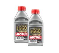 WOL-101666 Factory Line RBF 660 Dot 4 Racing Brake Fluid 500ml - Fully Synthetic Gear Fluid Extremely High Dry Boiling Point (2 Units)
