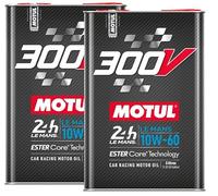 WOL-110865 300V 10W-60 LE MANS Car Racing Motor Oil - Full Synthetic Engine Lubricant - High Performance 4-Stroke Ester Core Oil (10L)