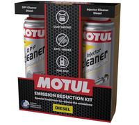WOL 112378 - Emission Reduction Kit Diesel - Diesel Engines Cleaning Additives - DPF Cleaner 300ML & Injector Cleaner 300ML - Special Trearment For Emission Reduction - Anti Smoke And Fuel Economy