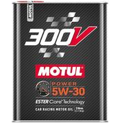 WOL 300V 5W-30 POWER Car Racing Motor Oil 110814 - Full Synthetic Engine Lubricant 2 Liter - High Performance 4-Stroke Ester Core (2 L)