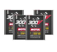 WOL 300V Competition ESTER Core Technology Car Racing Motor Oil 110859 - High Performance Synthetic Engine Oil - Viscosity 5W-50, SAE J 300 (8 L)