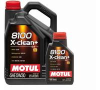 WOL 5W30 Fully Synthetic Engine Oil 8100 X-Clean+ DPF Car Lubricant 4T ACEA C3 106377 Cae Engine Oil (6 L)