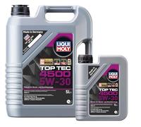 WOL 5W30 Synthesis Technology Engine Oil 2318 Top Tec 4500 Low Viscocity ACEA C1 Car Oil (6L)