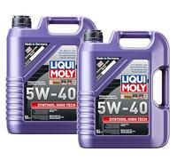 WOL 5W40 Fully Synthetic Engine Oil Synthoil High Tech 1856 A3 B4 API SM Car Oil (10L)