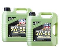 WOL 5W50 Engine Oil Molygen New Generation 2543 Fully Synthetic Technology ACEA A3 / B3 Car Oil (8L)