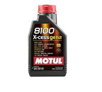 WOL- 8100 X-CESS GEN2 5W40 A3 / B4 Fully Synthetic Engine Oil 109776 - ACEA A3/B4, API SP Car Engine Oil (1 L)