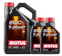 WOL 8100 X-Power 10w60 Fully Synthetic Engine Oil 106144 - ACEA A3/B4, API SERVICE SP - OEM Performances 9.55535-H3 (7 L)