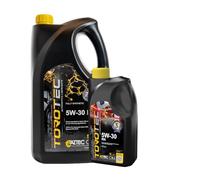 WOL-AZTEC-TOROTEC 5W30 RN Fully Synthetic Engine Oil - Petrol and Diesel Engines -Low SAPS Engine Oil -ACEA C4 - API SN/CF - PCM011 (6L)