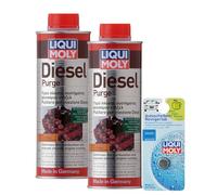 WOL Diesel Additive Injector Cleaner Liqui Moly Diesel Engine Purge 500ml - Fuel System Cleaner - DPF Diesel Cleaner 1811 - Smooth Engine Running (2 UNIT)