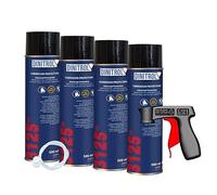 WOL DINITROL 3125HS RUST PROOFING CAVITY WAX 500ML 4 UNITS AEROSOL + EXTENSION + CANGUN DIN9