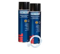 WOL DINITROL ML RUST PROOFING CAVITY WAX PENETRATOR 500ML 2 UNITS AEROSOL + EXTENSION DIN3