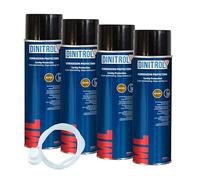 WOL DINITROL ML RUST PROOFING CAVITY WAX PENETRATOR 500ML 4 UNITS AEROSOL + EXTENSION DIN2