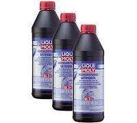WOL Fully Synthetic 75W- 80 Gear Oil - Liqui Moly 4427 High Performance Gear Oil Gl3+ SAE 75W80 - Gear Oil Additives Car Care - Resistance to Aging - Excellent Wear Resistance (3)