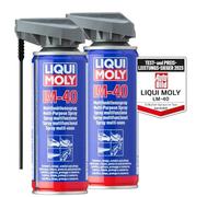 WOL LM-40 Original Spray Can 400ml - Liqui Moly Multi Purpose Spray Lubricates and Maintains - Silicone Free Dissolves Rust Good Water Resistance (2)