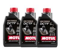 WOL-MOTUL 110440 HIGH TORQUE FULLY SYNTHETIC DCTF OIL HIGH PERFORMANCE DUAL CLUTCH AUTO TRANSMISSION FLUID STREET AND RACE GEAR BOX LUBRICANT (3L)