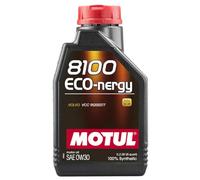 WOL-Motul 8100 0W30 Fully Synthetic Engine Oil Eco Nergy A5 B5 102794 - ACEA A5/B5, API SERVICE SP (1 L)