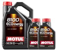 WOL-Motul 8100 0W30 Fully Synthetic Engine Oil Eco Nergy A5 B5 102794 - ACEA A5/B5, API SERVICE SP (7 L)