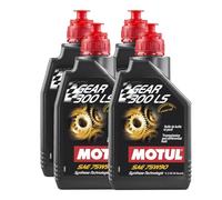 WOL Motul Gear 300 LS 75W90 100% Synthetic Oil Ester DSG Transmision Gear Oil 105778 - API GL-5 Gearbox Oil (4 L)