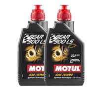 WOL-Motul Gear 300 LS 75W90 100% Synthetic Oil Ester DSG Transmision Gear Oil 105778 - API GL-5 Gearbox Oil (2 L)