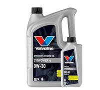 WOL-Valvoline SynPower FE 0W30 Synthetic Engine Oil 874310 ACEA A5/B5 A7/B7 Car Oil (6L)