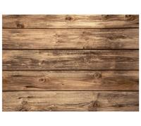 WOLADA 10X8FT Rustic Wood Wall Backdrop Natural Brown Wooden Board Photography Background Baby Shower Birthday Party Cake Table Decoration Banner Backdrops Photo Booth Prop 11839