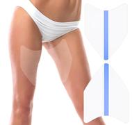 WOLAIYE Thigh Inner Anti Chafing Sticker,Thighs Prevention Anti Friction Pad,Invisible Thigh Tapes Chafe,Transparent Protection Skin Patches-10PCS