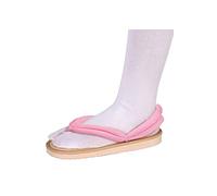 Wolancy Tanjiro Nezuko Rengoku Shinobu Cosplay Shoes Costume Shoes with Socks, Flower Butterfly Lily:Pink, 14 Big Kid