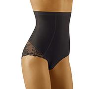 Wolbar Shapewear High Waisted Briefs WB423, Black,L