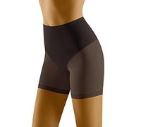 Wolbar Shaping Briefs For Women's With High Waist And Mesh Inserts Comfortable And Invisible Design Ideal For Smooth Slim Silhouette, Black,L