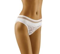 Wolbar Smooth Woman Lace Briefs WB404, White,M