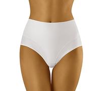 Wolbar Womens Body Shaping Briefs WB146, White,M