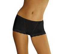 Wolbar Womens Boy-Shorts WB136, Black,M