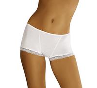 Wolbar Womens Boy-Shorts WB136, White,M